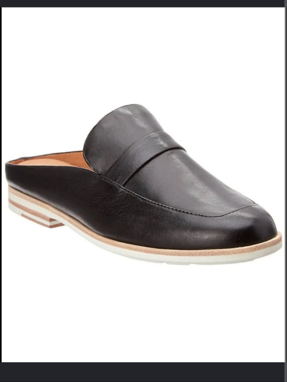 Gentle Souls Everett Black Leather Loafers